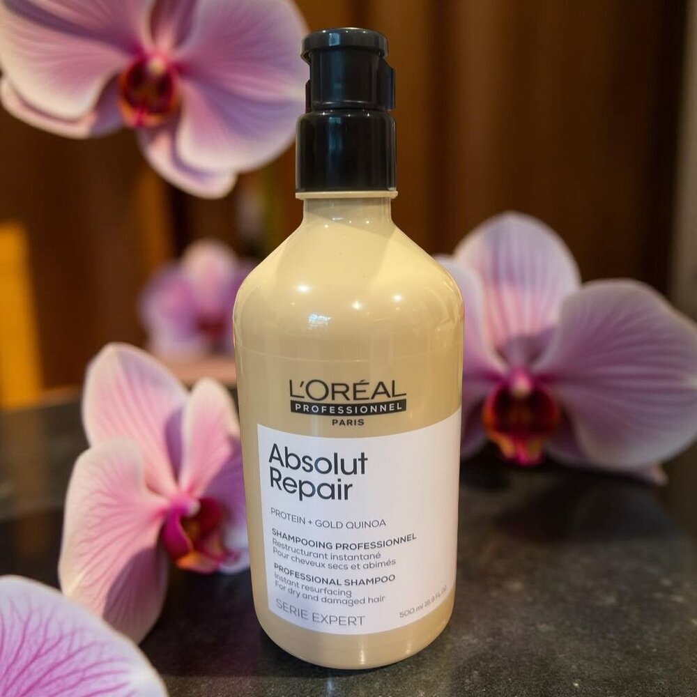 L'oreal Prof Paris  Absolut Repair Protein Gold Quinoa Shampoo 16.9 oz